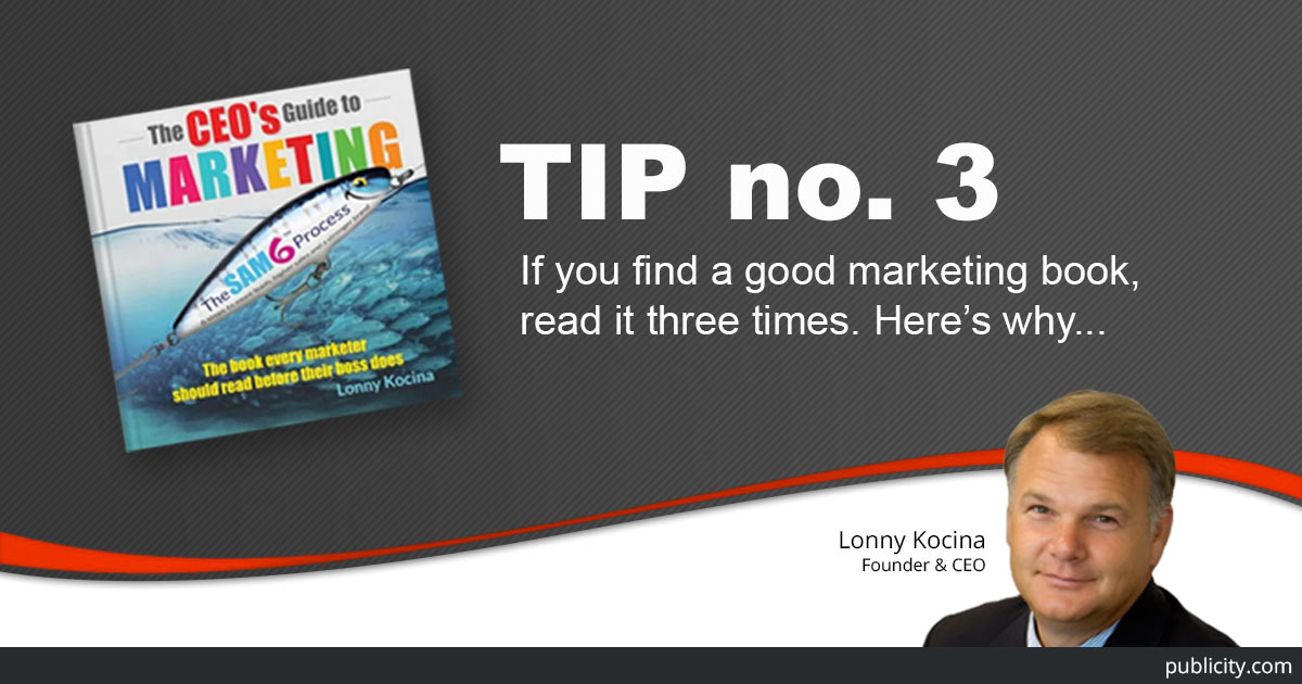 The CEO’s Guide To Marketing Tip: If You Find A Good Marketing Book ...